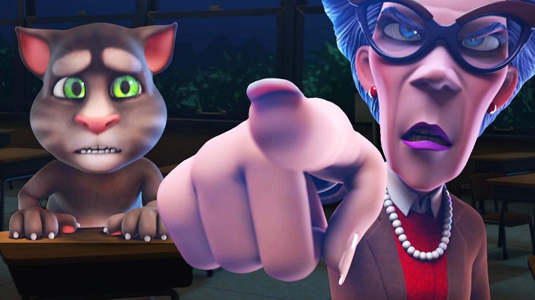 Talking Tom and Friends 2017  [S02E17] - Back to School