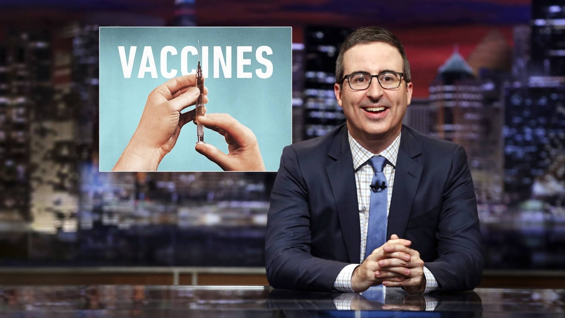 Last Week Tonight with John Oliver 2017  [S04E17] - Vaccines