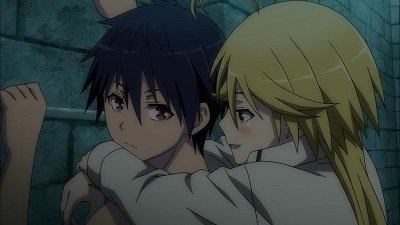 Trinity Seven 2014  [S01E09] - Bible Battle and Sweet Memory
