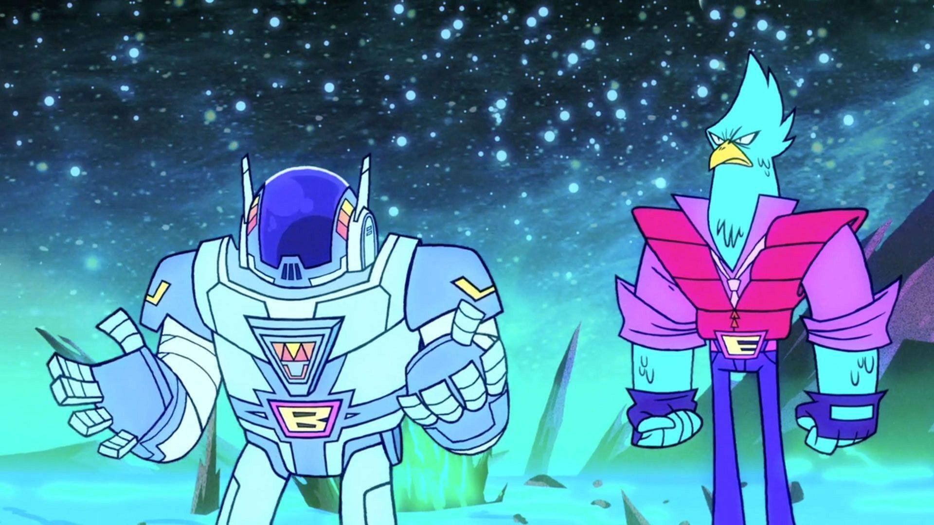 Teen Titans Go! 2016  [S04E30] - The Day the Night Stopped Beginning to Shine and Became Dark Even T