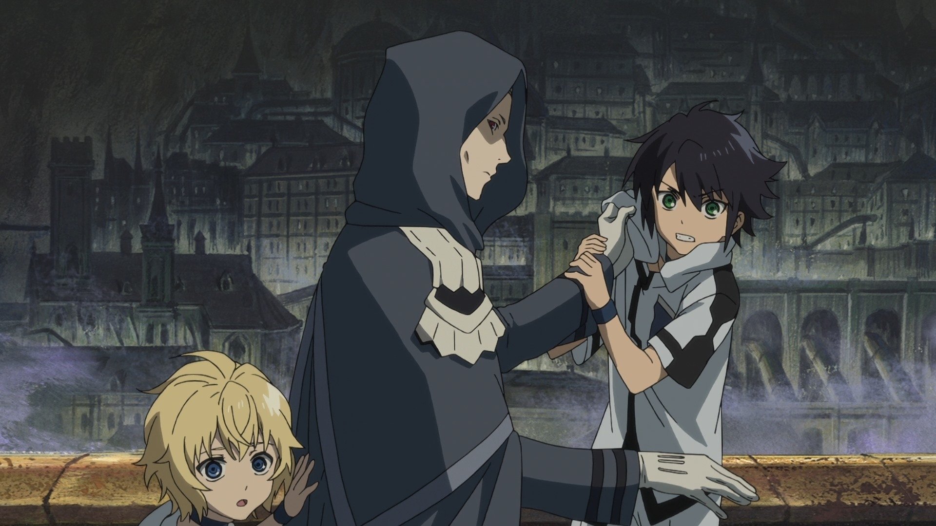 Seraph of the End 2015  [S01E01] - The World of Blood Legacy