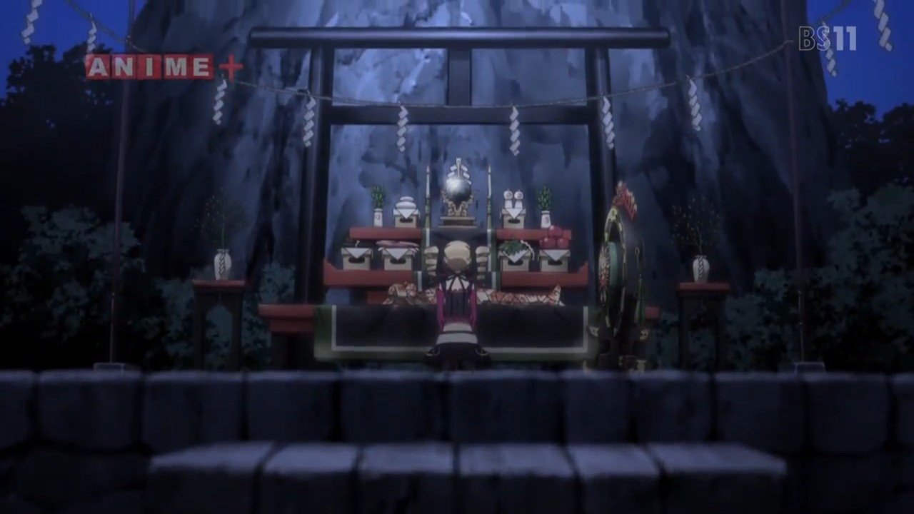 Tokyo Ravens 2013  [S01E03] - SHAMAN*CLAN Calling the Dead