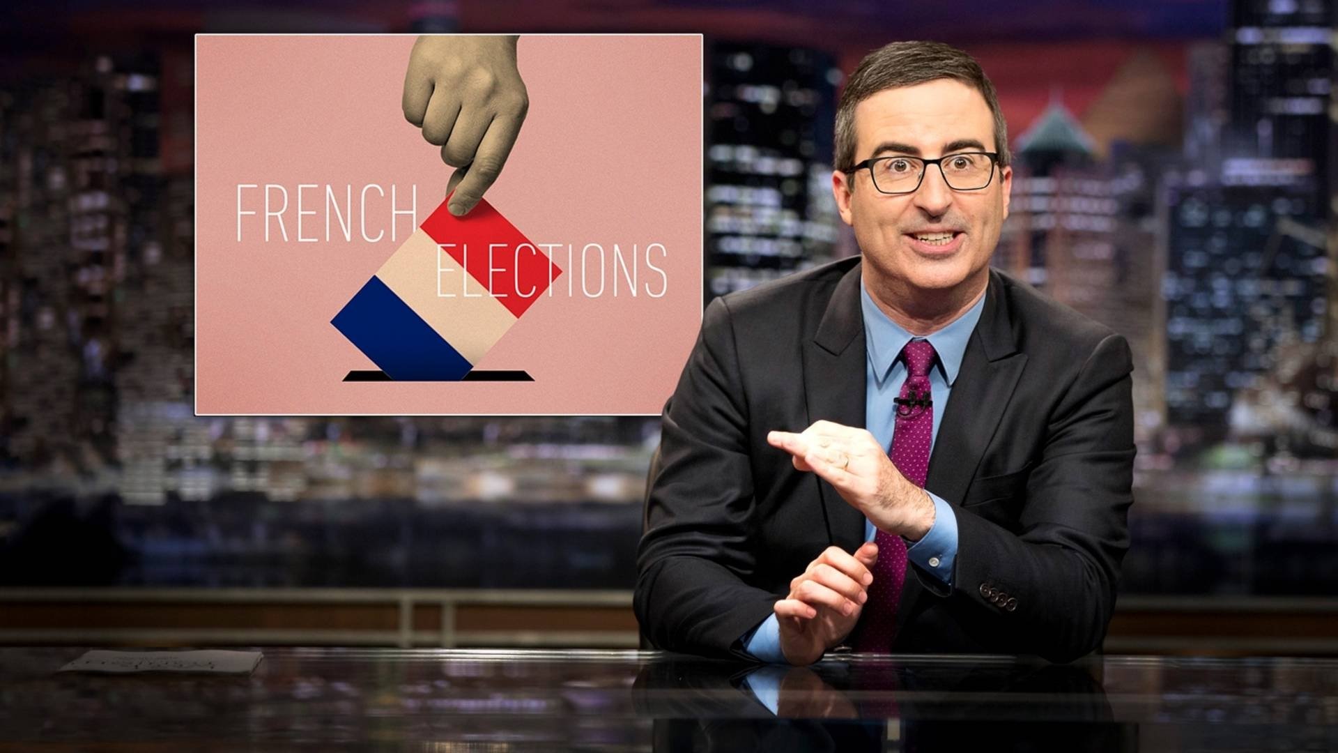 Last Week Tonight with John Oliver 2017  [S04E09] - French Elections