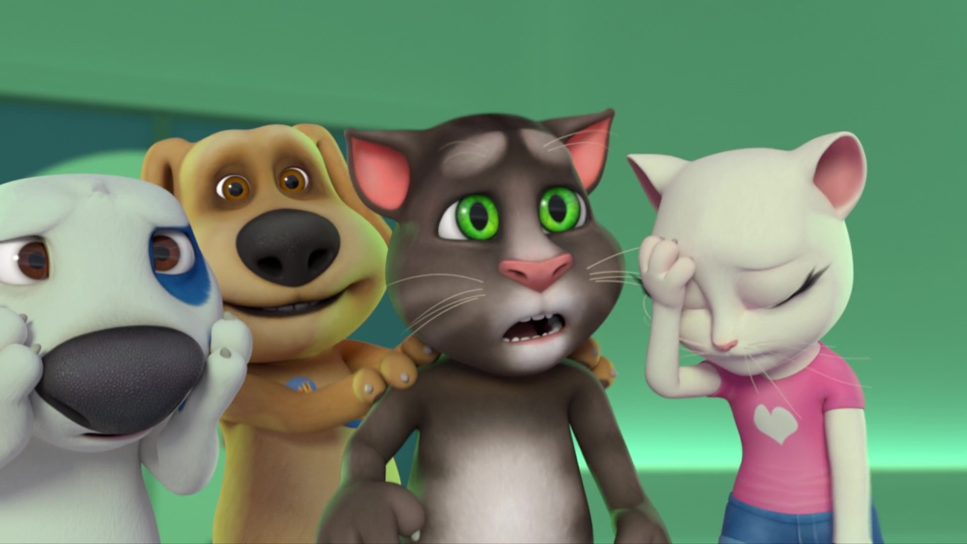 Talking Tom and Friends 2014  [S01E48] - Museum Madness