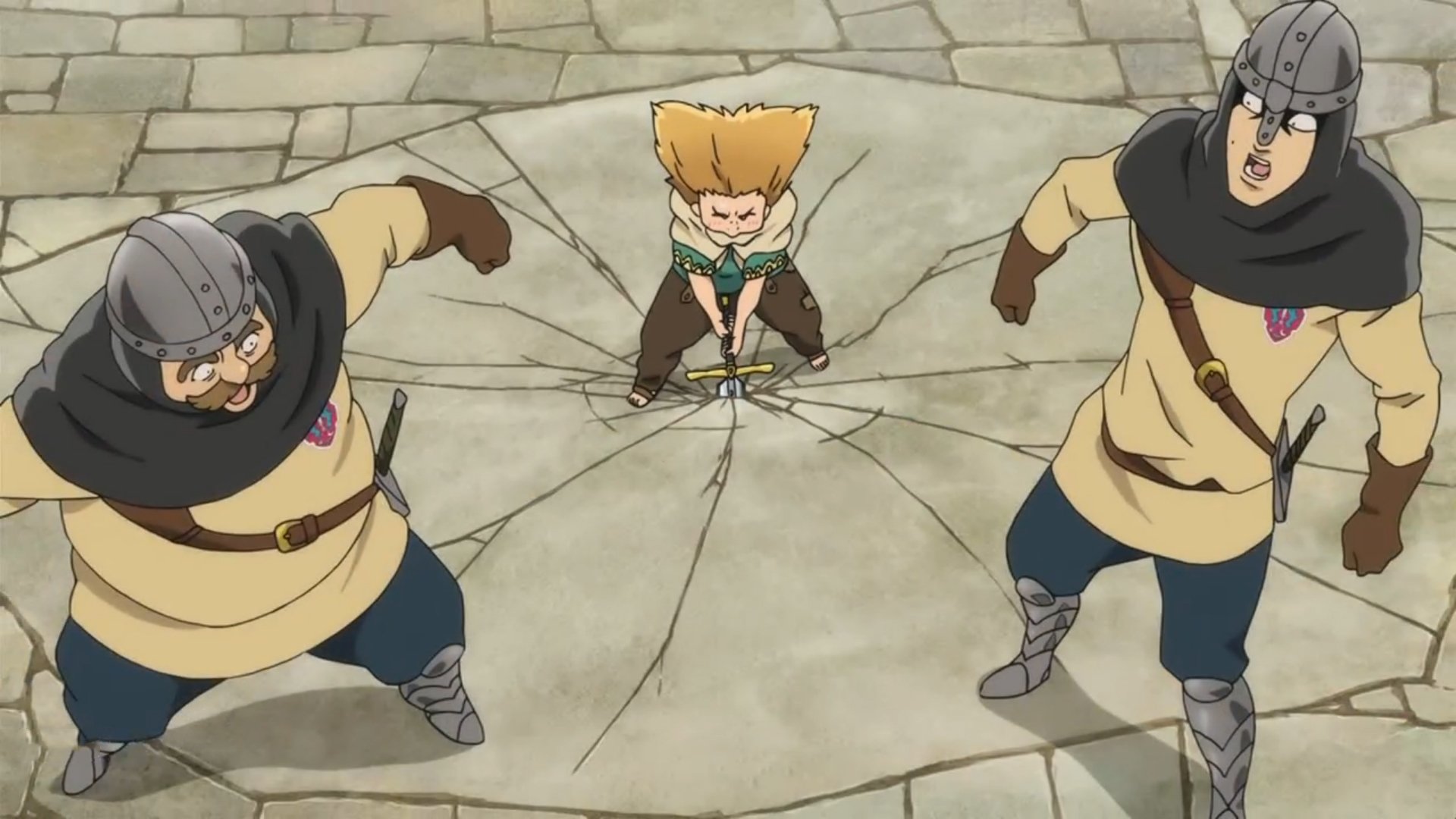 The Seven Deadly Sins 2014  [S01E02] - The Sword of the Holy Knight