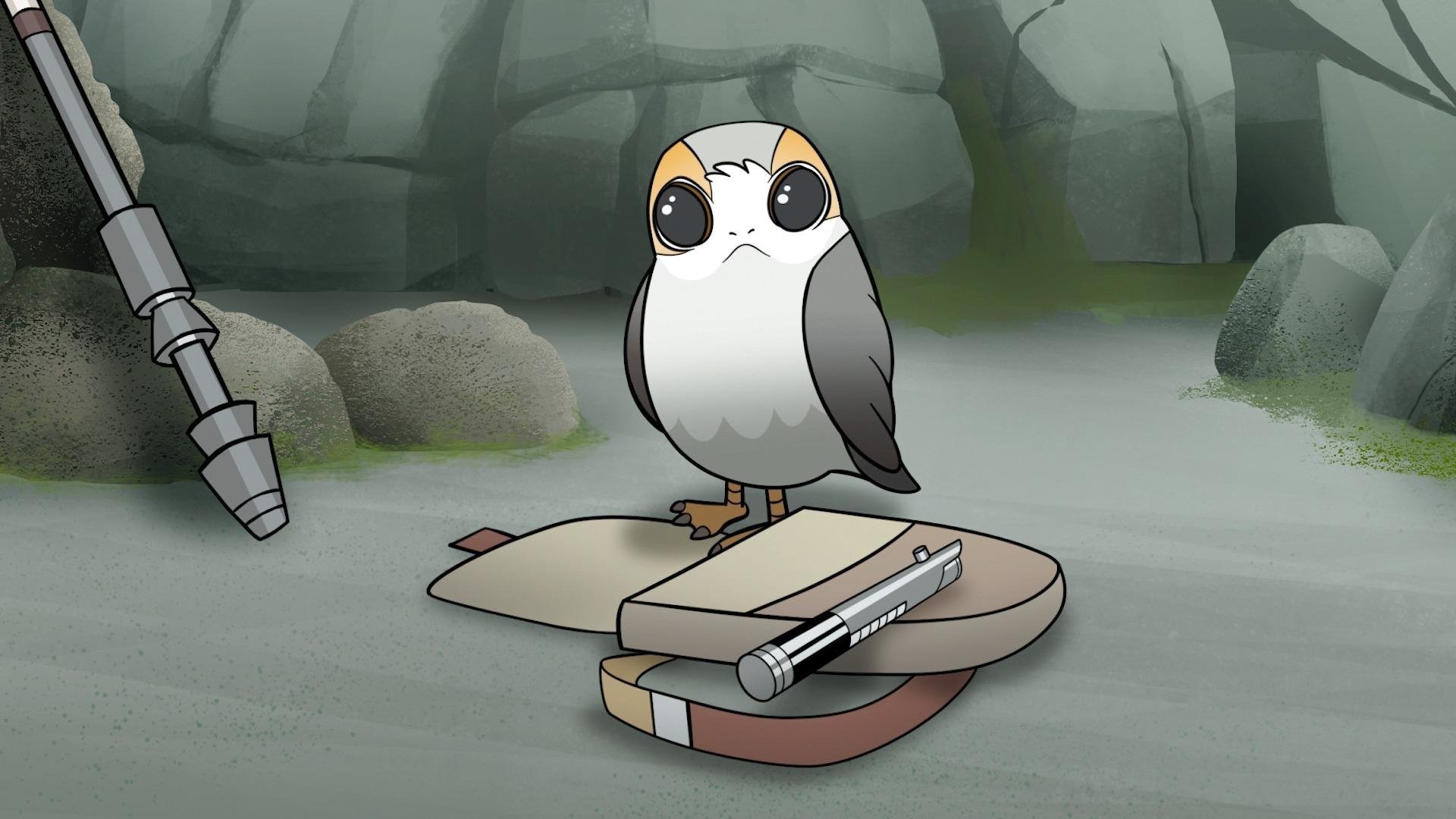 Star Wars: Forces of Destiny 2018  [S02E08] - Porg Problems