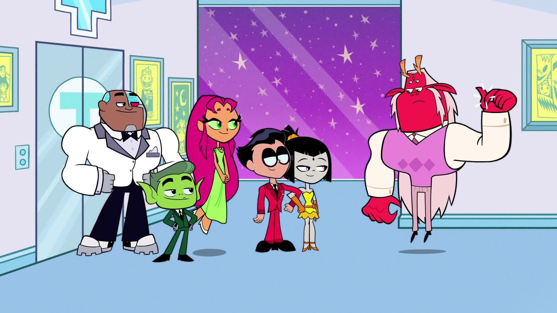 Teen Titans Go! 2016  [S04E42] - Demon Prom