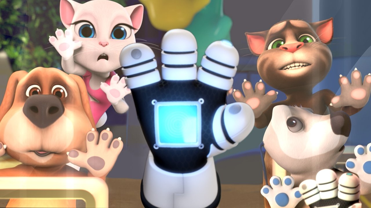 Talking Tom and Friends 2014  [S01E18] - Glove Phone