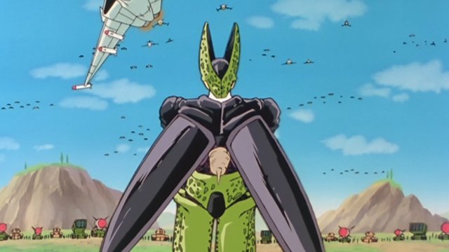 Dragon Ball Z Kai 2010  [S04E08] - The Truce Is Broken! The Defense Force Strikes Back at Cell!