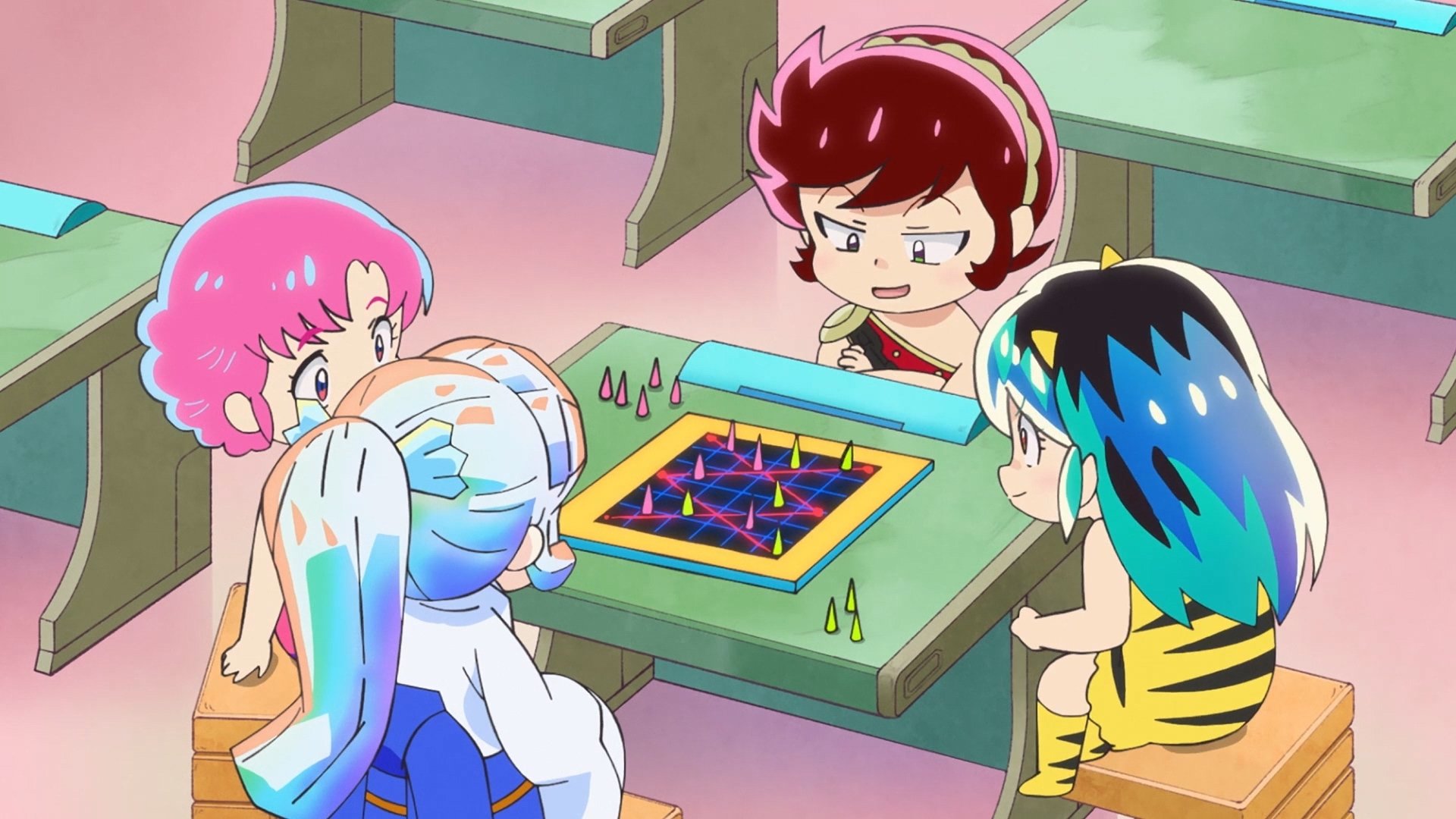 Urusei Yatsura 2022  [S01E21] - Cosmo Teacher CAO-2 / Ooh, Scary! Voodoo Doll