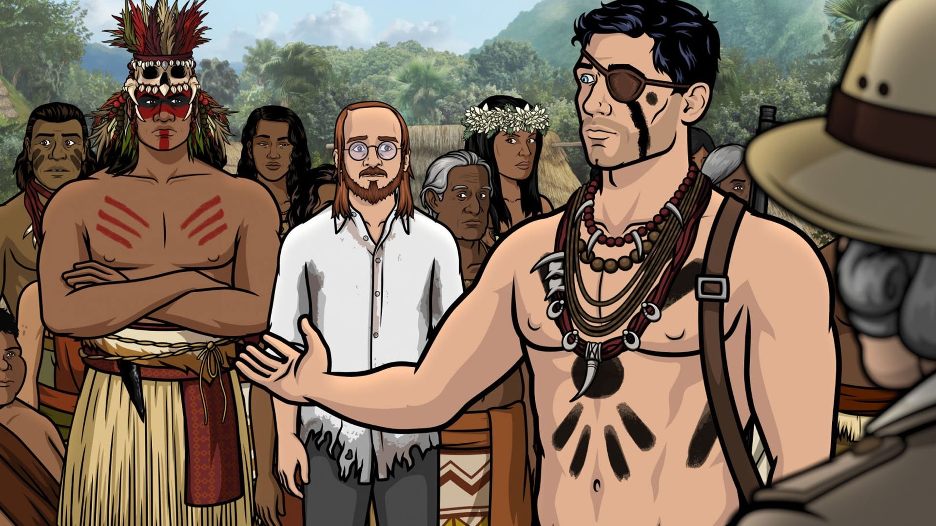 Archer 2018  [S09E07] - Comparative Wickedness of Civilized and Unenlightened Peoples