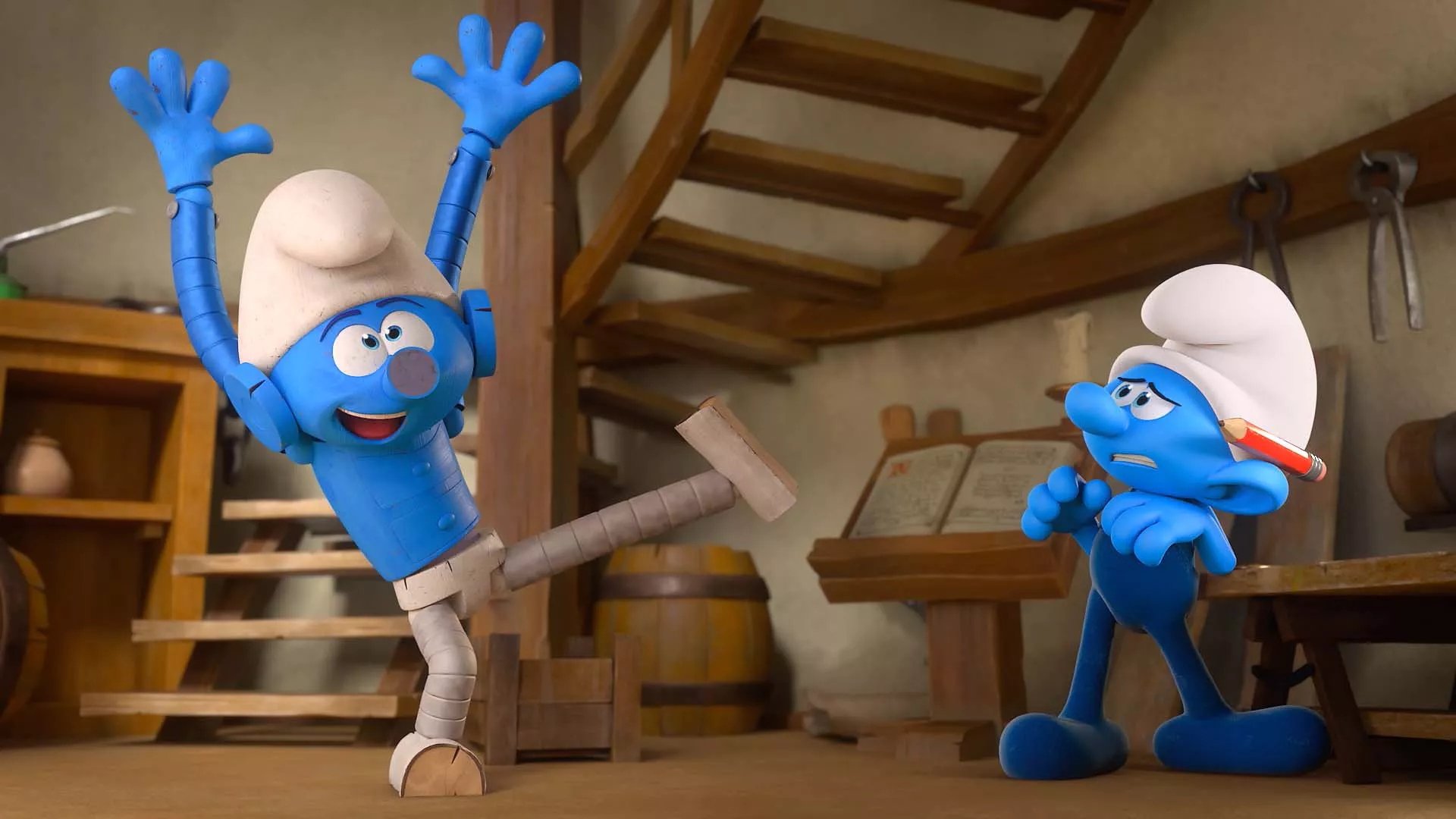 The Smurfs 2022  [S02E32] - The Smurfing Machine In Time (1)