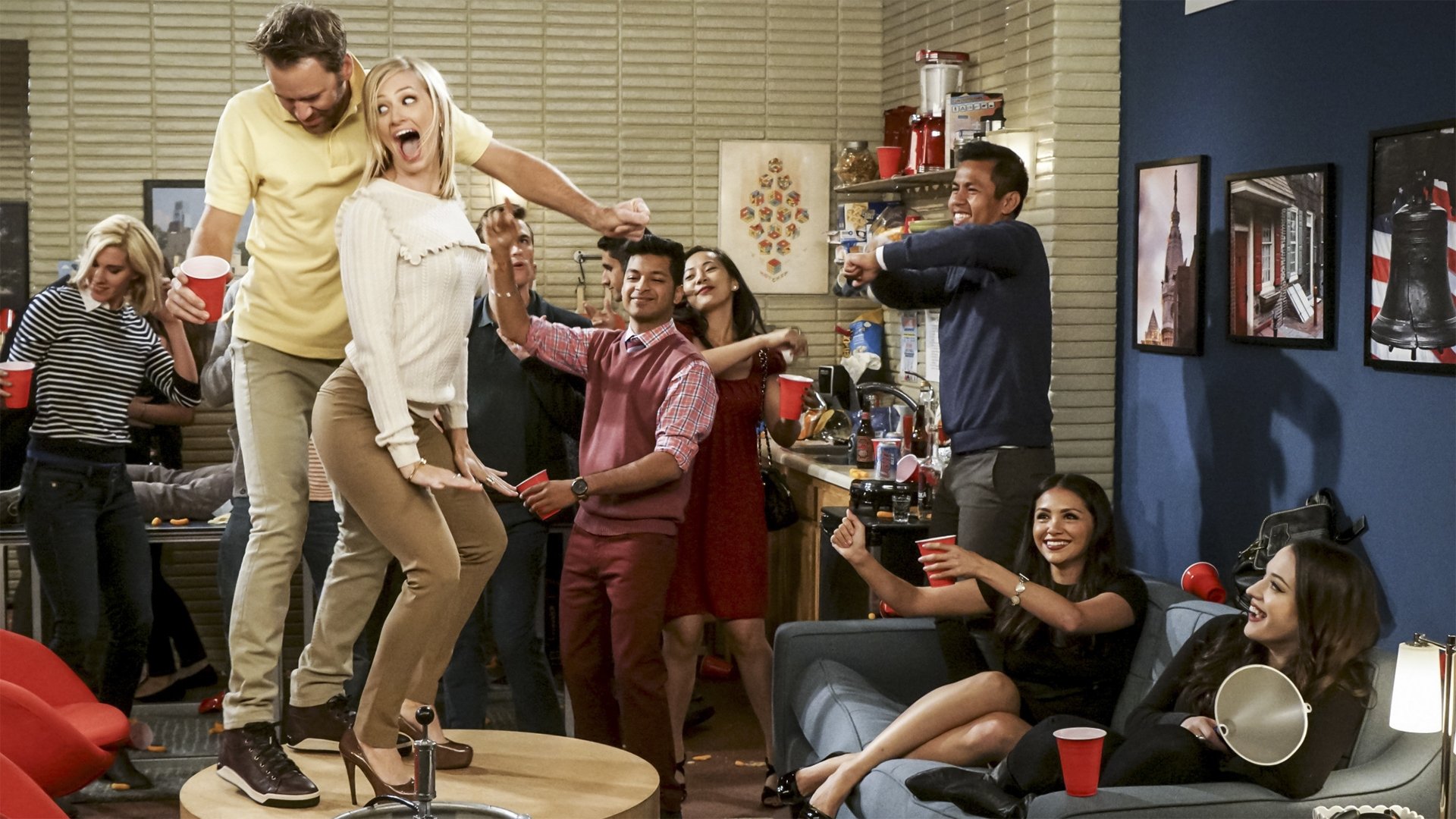 2 Broke Girls 2016  [S06E04] - And the College Experience