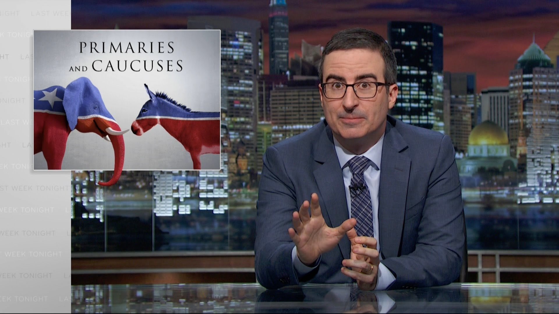 Last Week Tonight with John Oliver 2016  [S03E13] - Primaries and Caucuses
