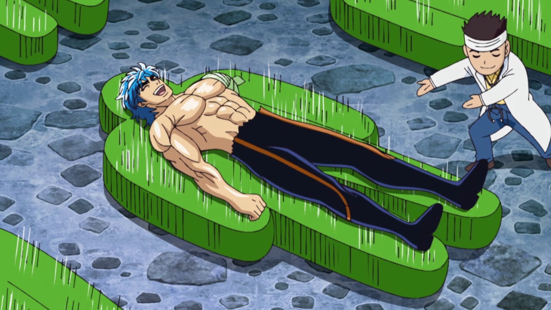Toriko 2011  [S01E38] - Splendid Healing! Here Comes the Gourmet Reviver, Yosaku!