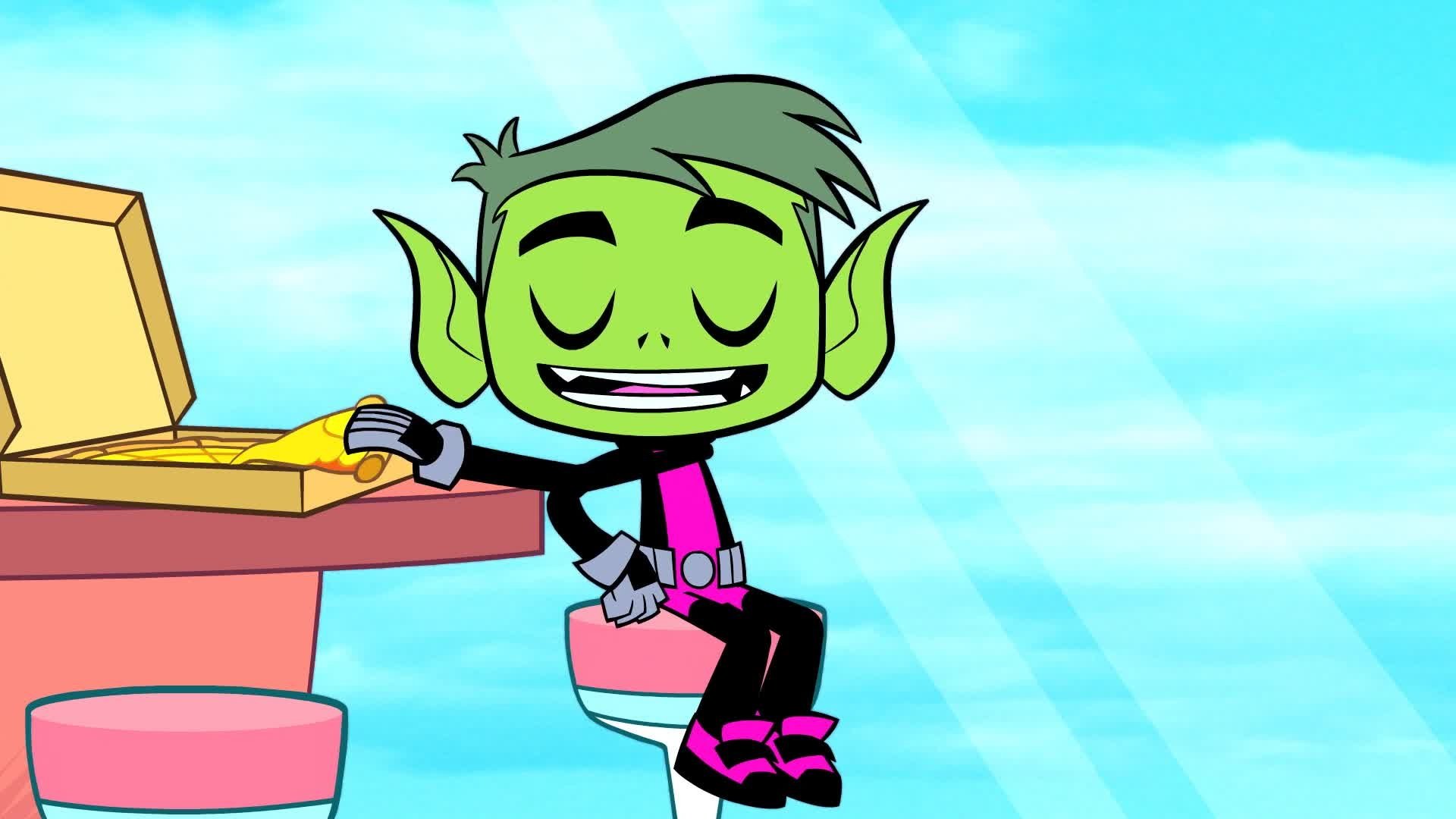 Teen Titans Go! 2014  [S02E37] - Two Bumble Bees and a Wasp