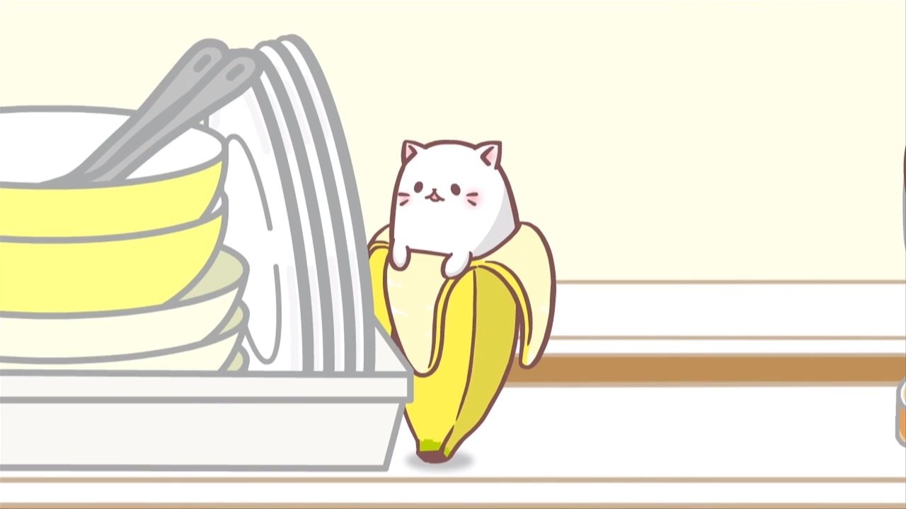 Bananya 2016  [S01E01] - The Kitty Who Lives in a Banana