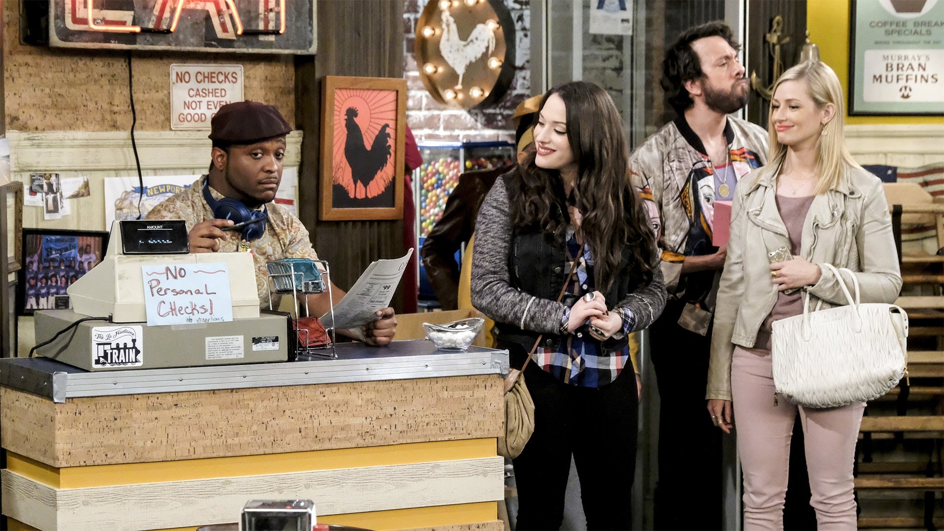 2 Broke Girls 2016  [S06E17] - And the Dad Day Afternoon