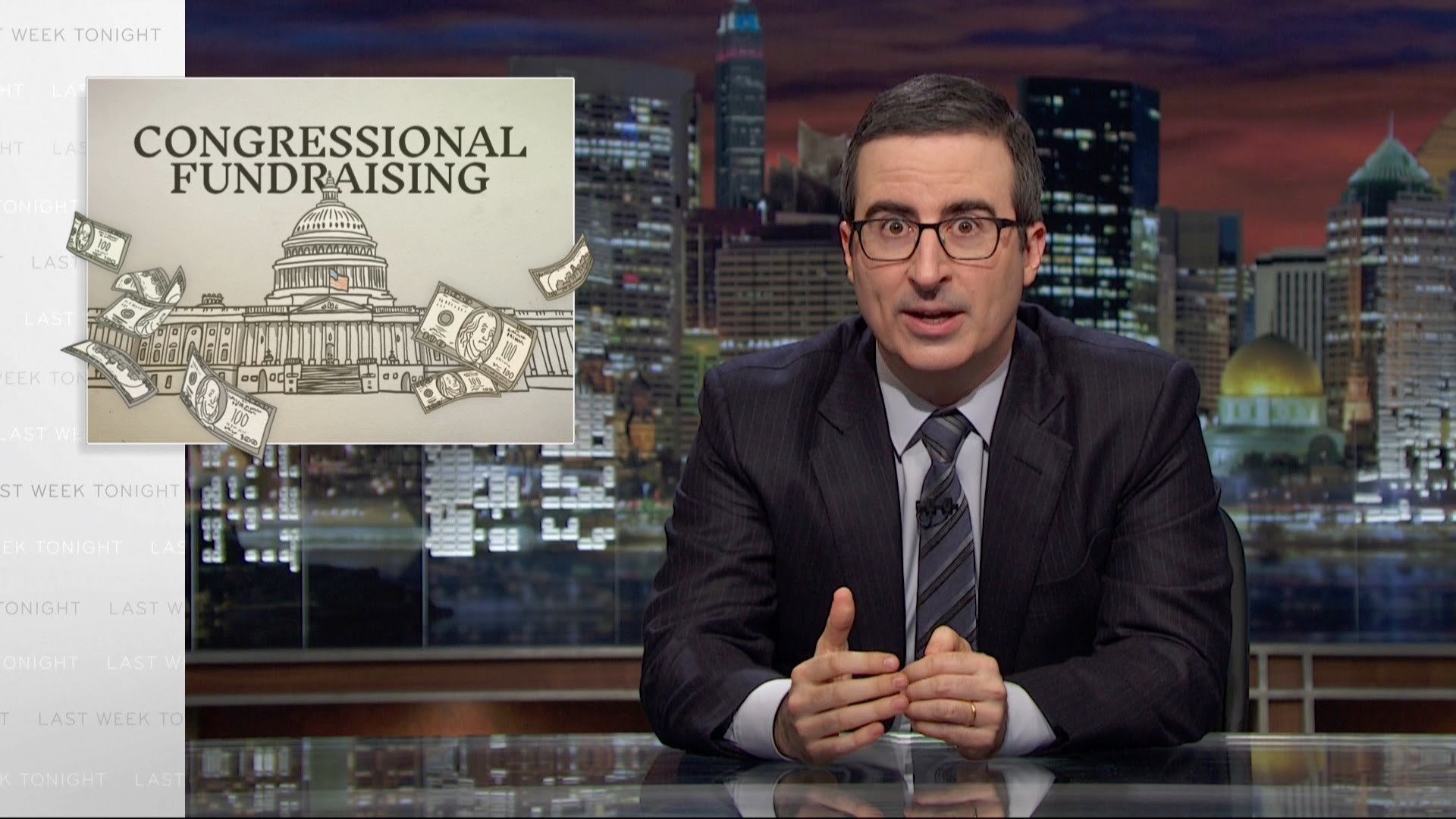 Last Week Tonight with John Oliver 2016  [S03E07] - Congressional Fundraising