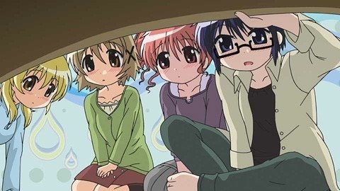 Hidamari Sketch 2007  [S01E07] - October 12th: Stormy Drying Agent