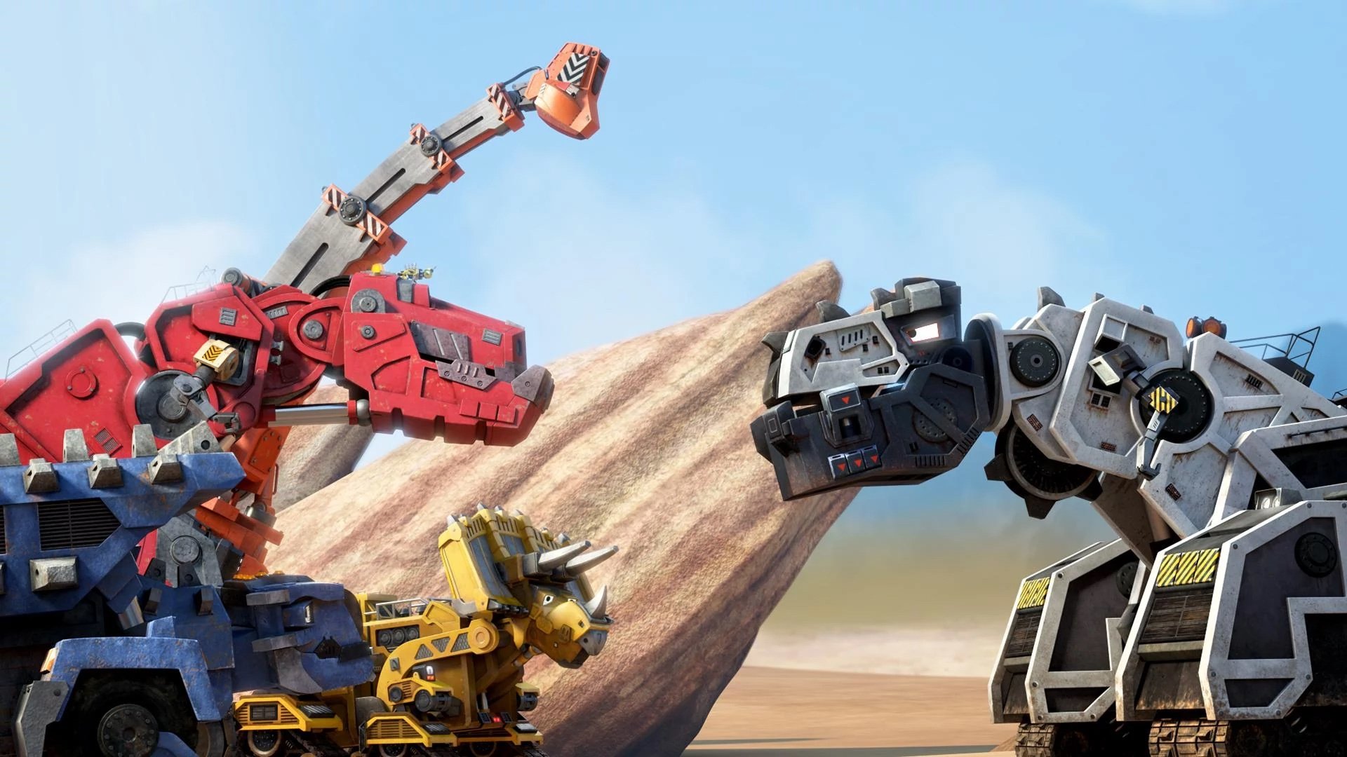 Dinotrux 2015  [S01E03] - Garage