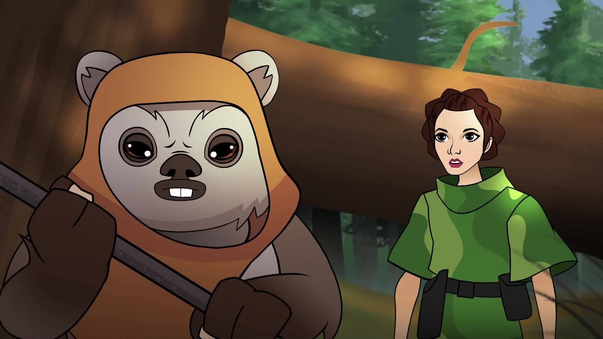Star Wars: Forces of Destiny 2017  [S01E03] - Ewok Escape