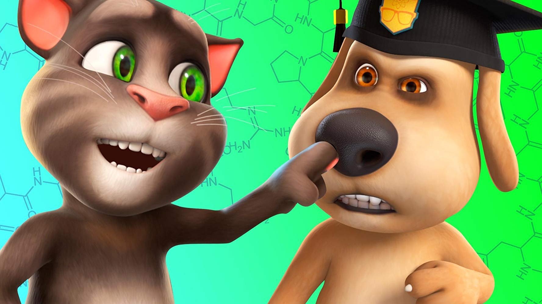 Talking Tom and Friends 2017  [S02E11] - The Nerd Club