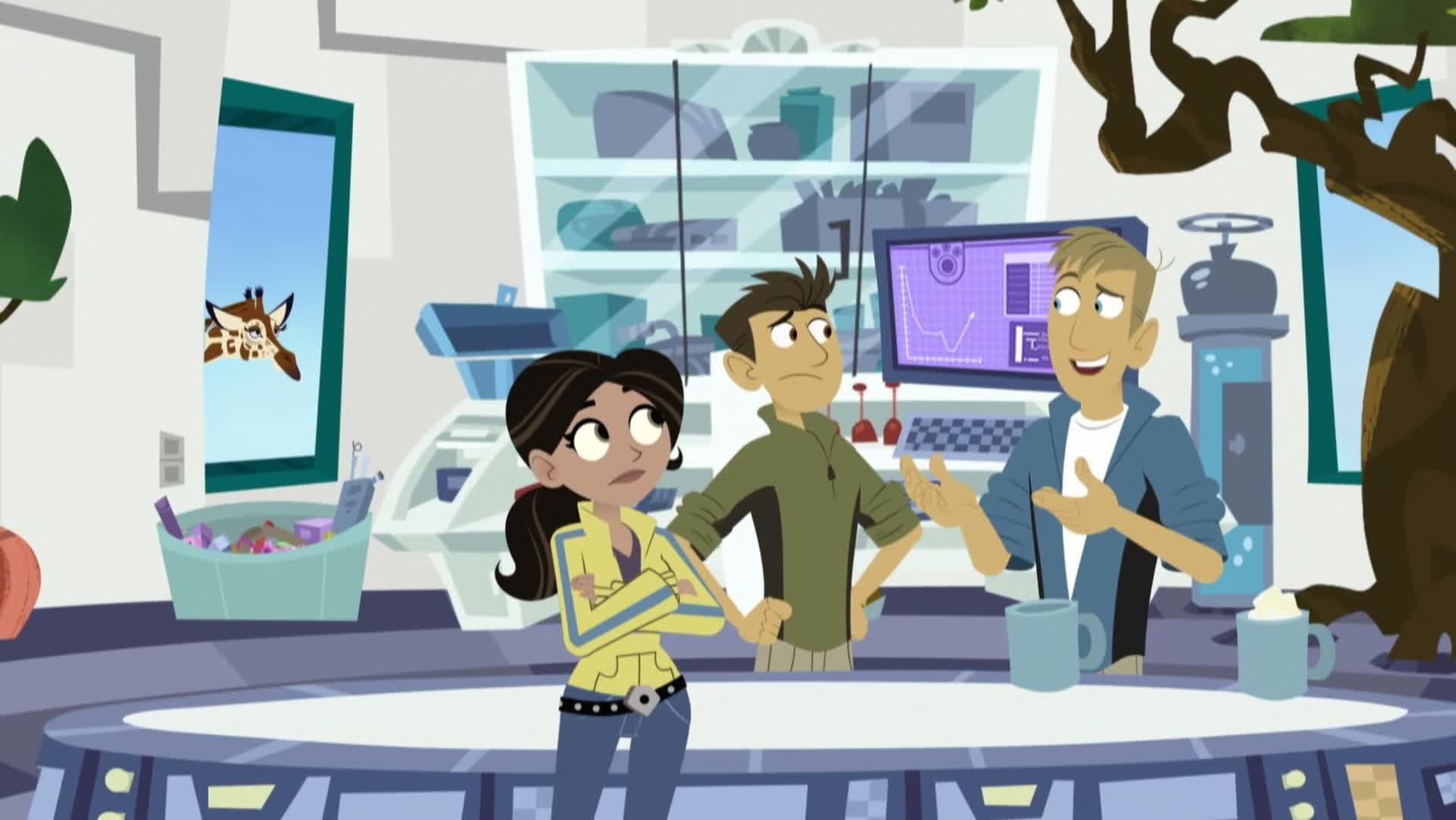 Wild Kratts 2012  [S02E07] - Neck and Neck