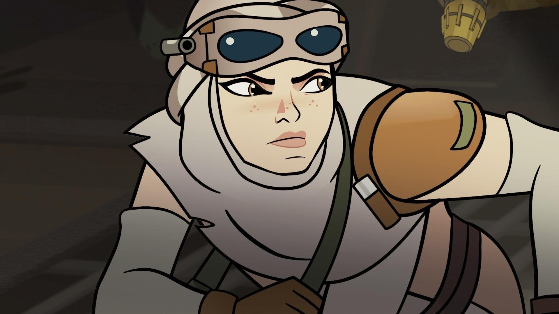 Star Wars: Forces of Destiny 2018  [S02E05] - Run Rey Run
