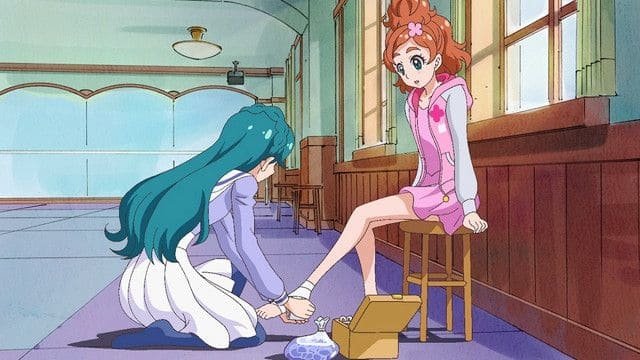 Go! Princess PreCure 2015  [S01E02] - The Academy's Princess! Cure Mermaid Appears!