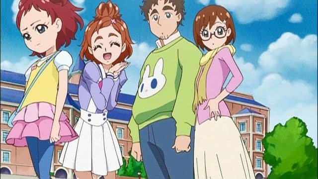 Go! Princess PreCure 2015  [S01E14] - The Form of Love! Haruno Family's Dream!