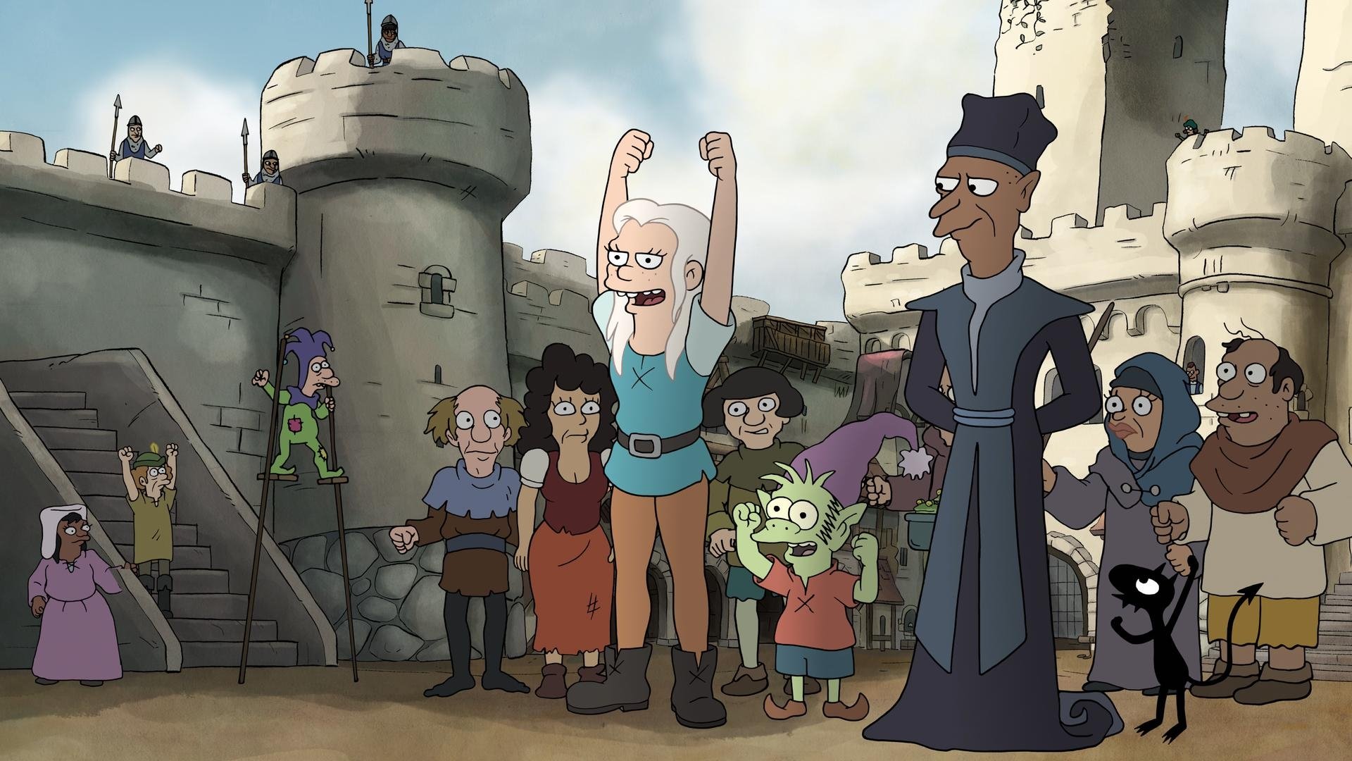 Disenchantment 2018  [S01E04] - Castle Party Massacre
