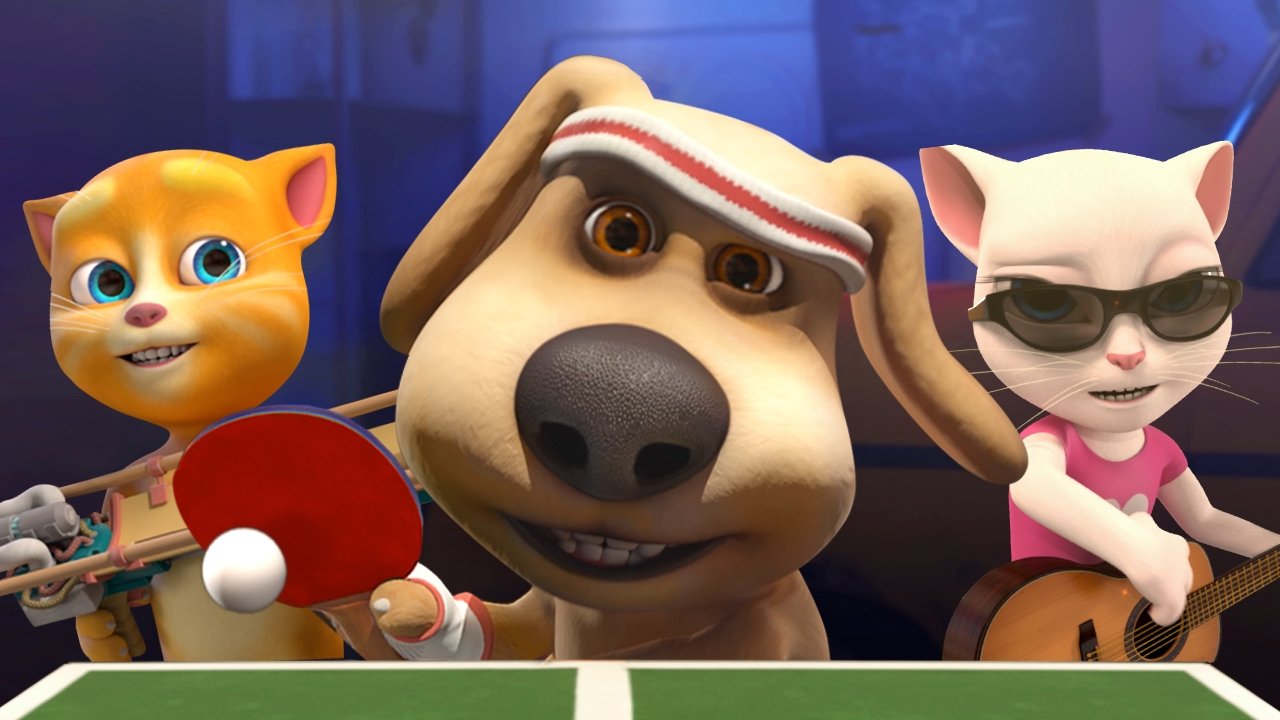 Talking Tom and Friends 2014  [S01E19] - Ping Pong Wizard