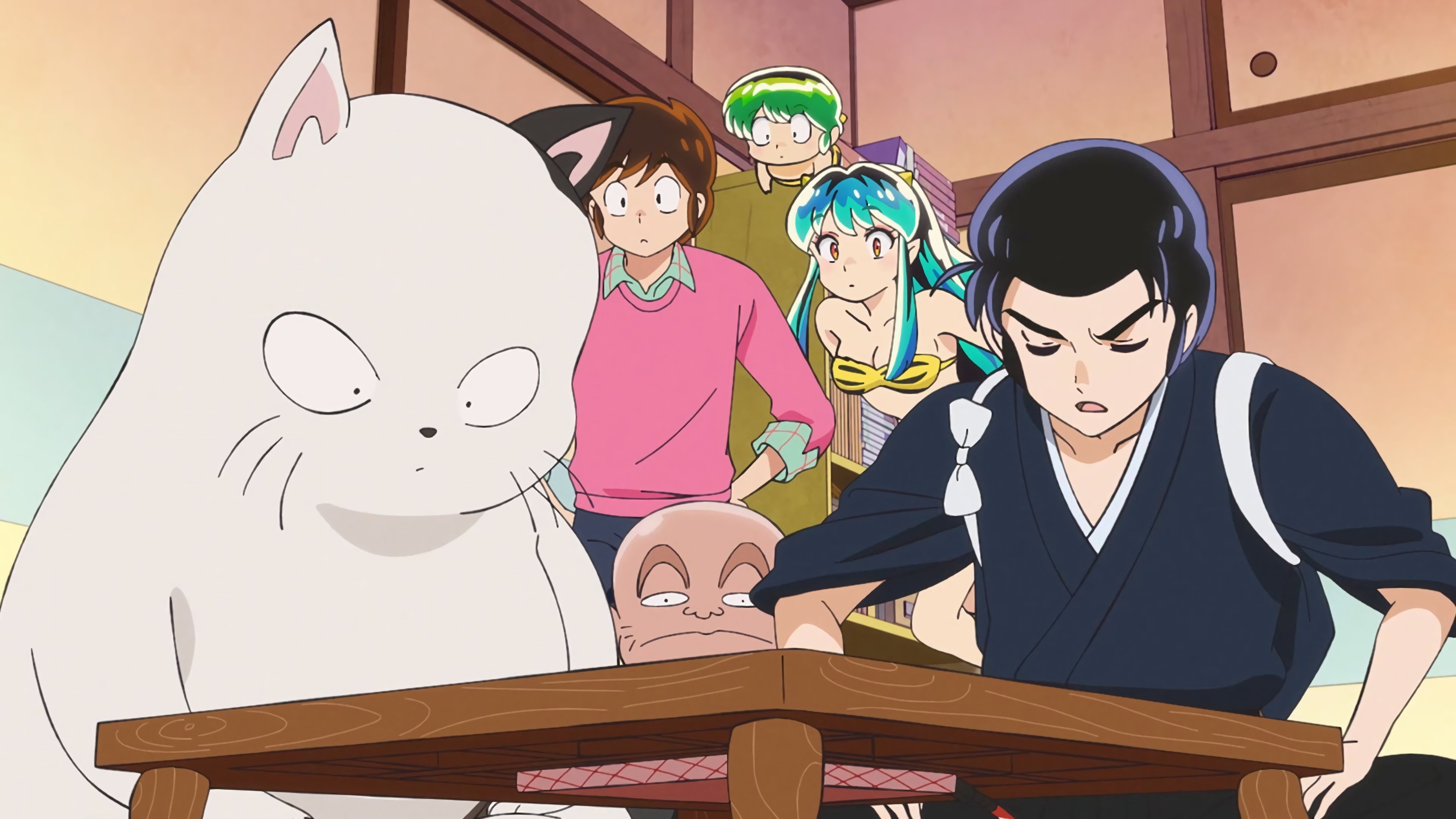 Urusei Yatsura 2022  [S01E29] - Kotatsu Love /  Lum Becomes a Cow / The Home Visit Blues: Luxurious 