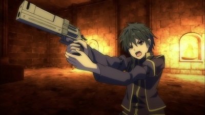 Trinity Seven 2014  [S01E04] - Labyrinth and Magic Gunner