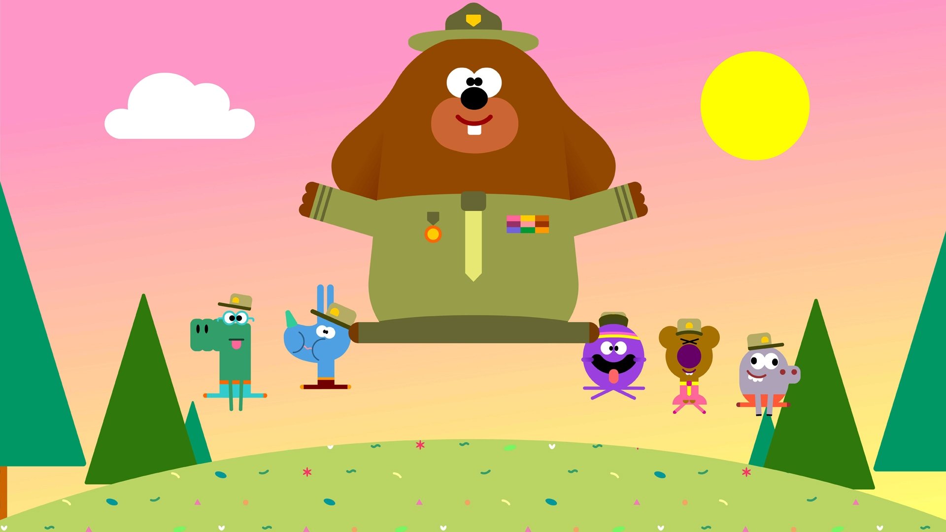 Hey Duggee 2014  [S01E11] - The Funny Face Badge