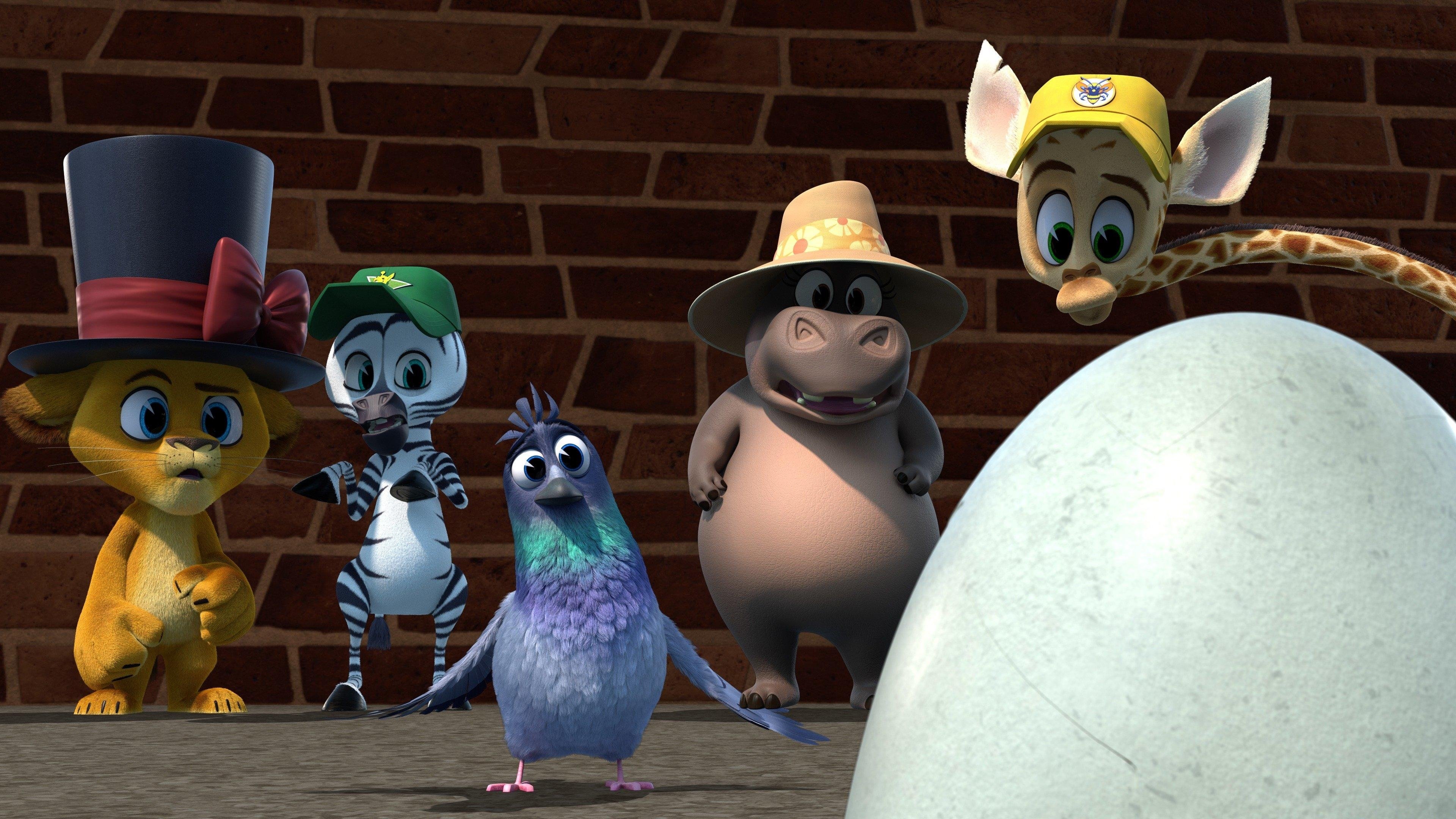 Madagascar: A Little Wild 2022  [S07E01] - The Pigeon and the Egg
