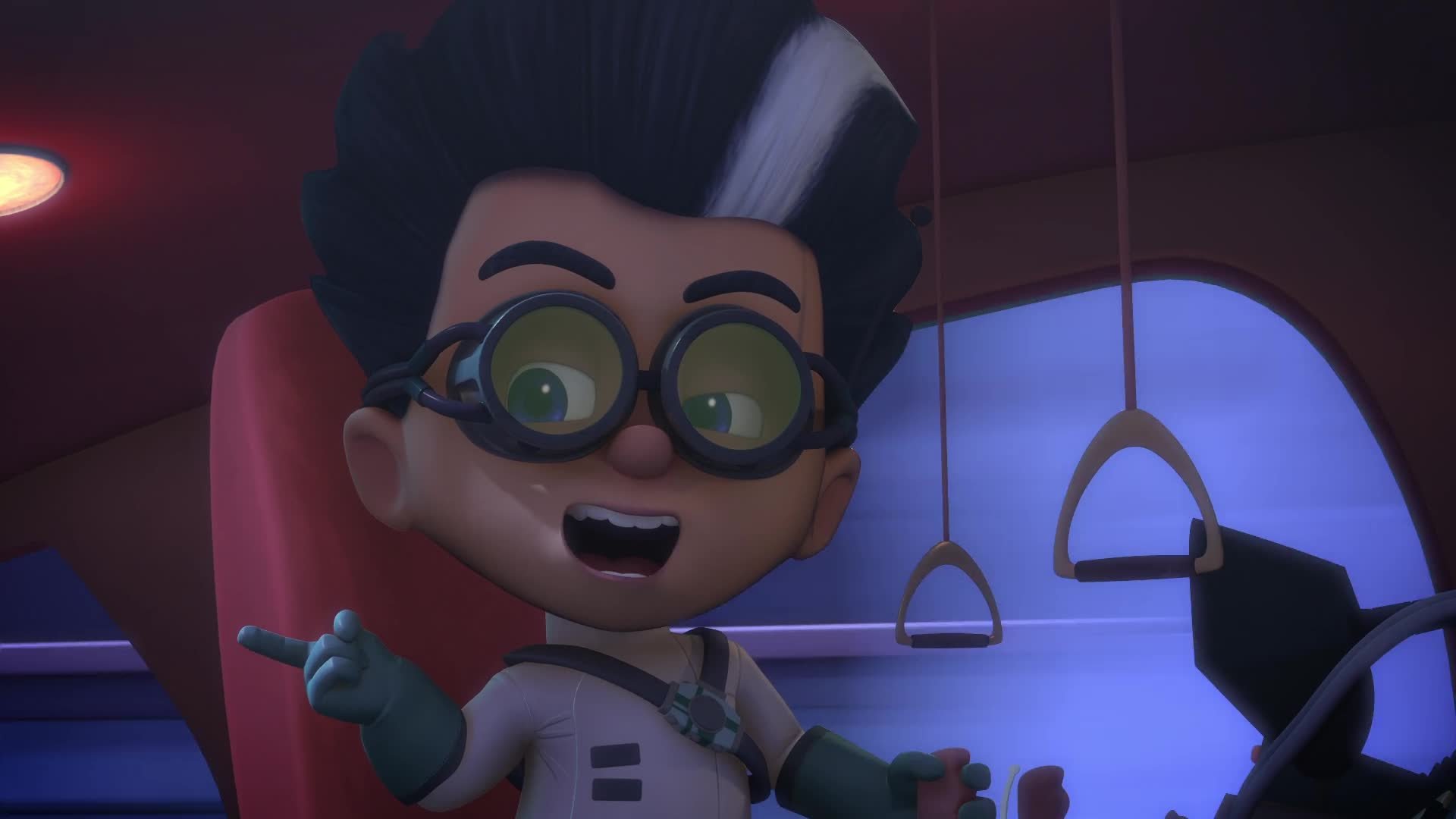 PJ Masks 2015  [S01E01] - Blame It on the Train, Owlette