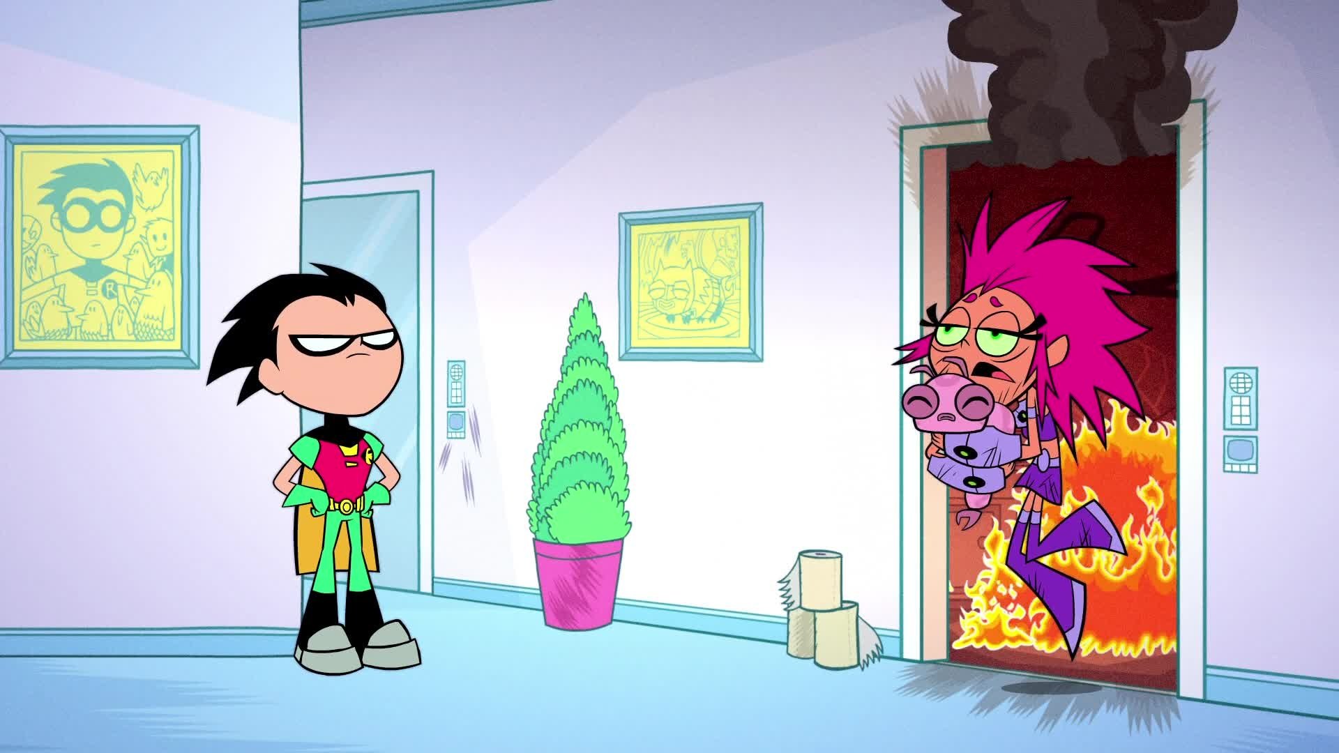 Teen Titans Go! 2014  [S02E18] - Serious Business