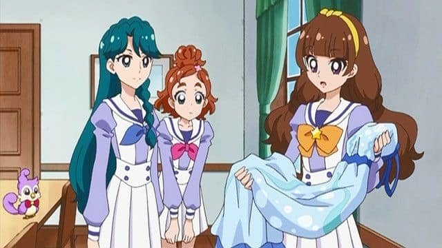 Go! Princess PreCure 2015  [S01E08] - Absolutely Impossible!? Haruka's Dress Making!
