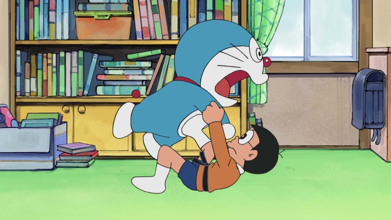 Doraemon 2005  S01E484 - I Can`t Study in the Sahara Desert