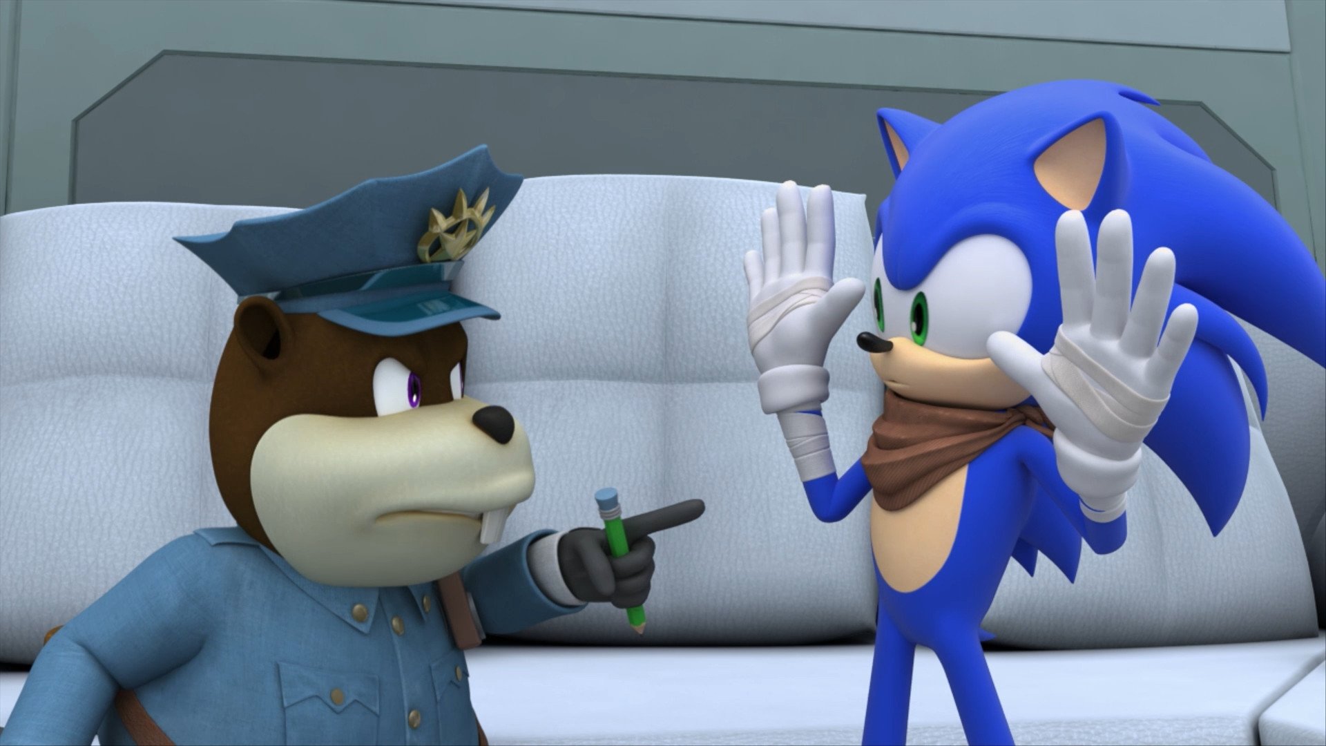 Sonic Boom 2014  [S01E44] - It Wasn't Me, It Was the One-Armed Hedgehog