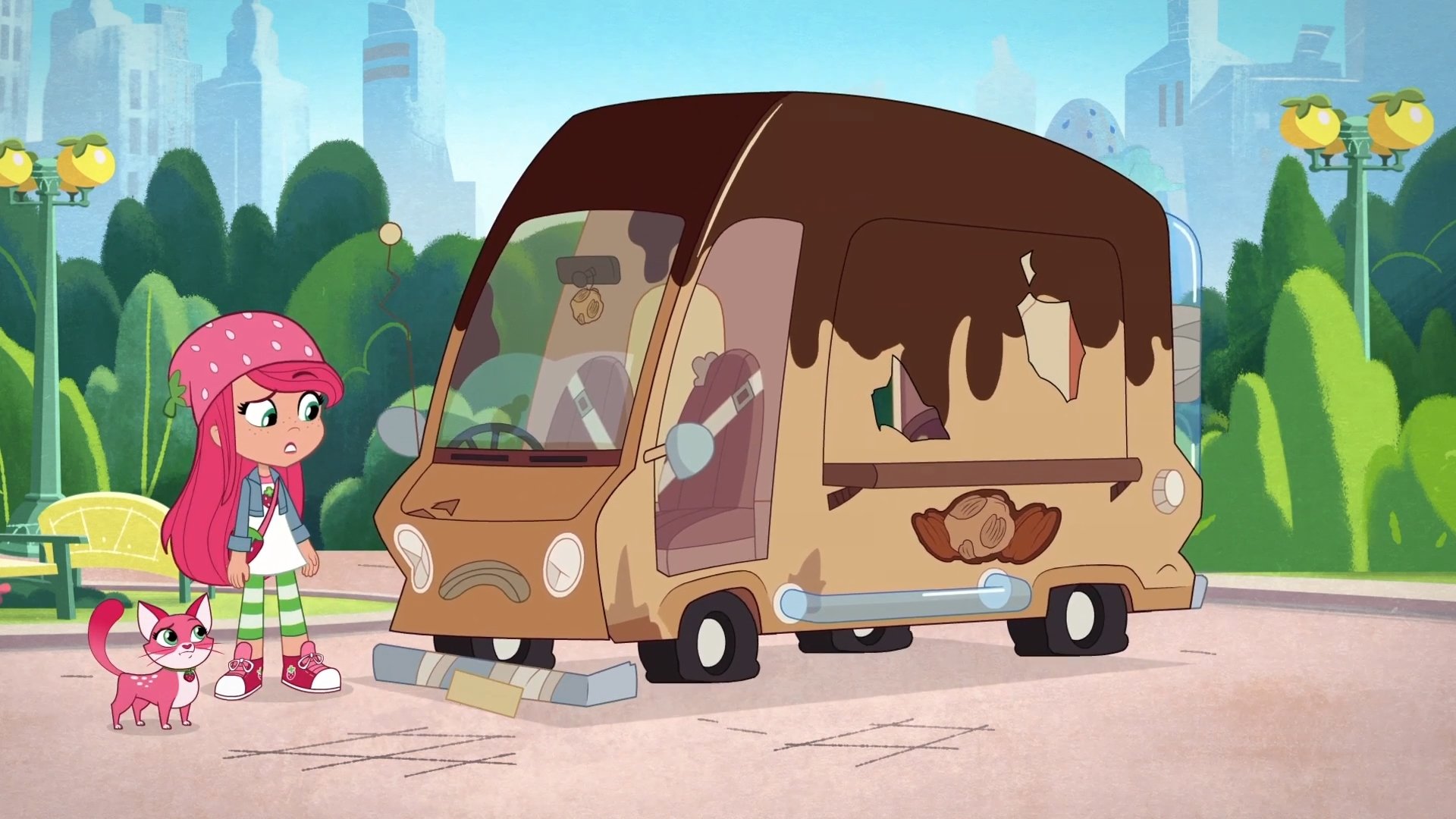 Strawberry Shortcake: Berry in the Big City 2021  [S01E02] - Oven Trouble / Legend of the Spoon