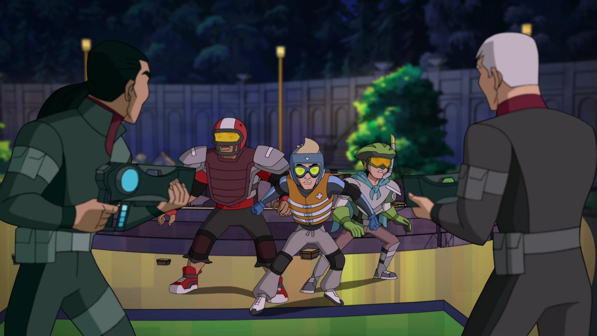 Stretch Armstrong & the Flex Fighters 2017  [S01E02] - Pulled in Every Direction