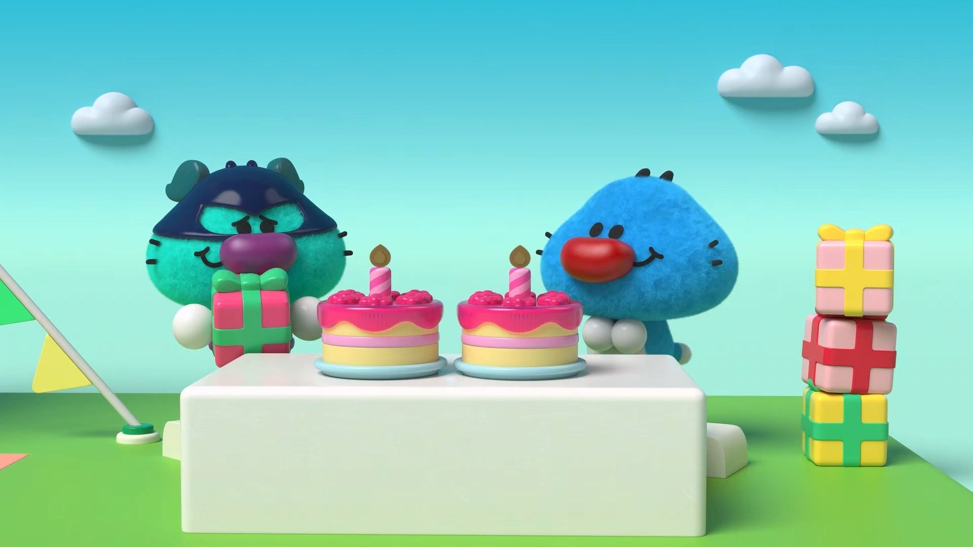 Oggy Oggy 2023  [S03E06] - Happy Birthday to Whom?
