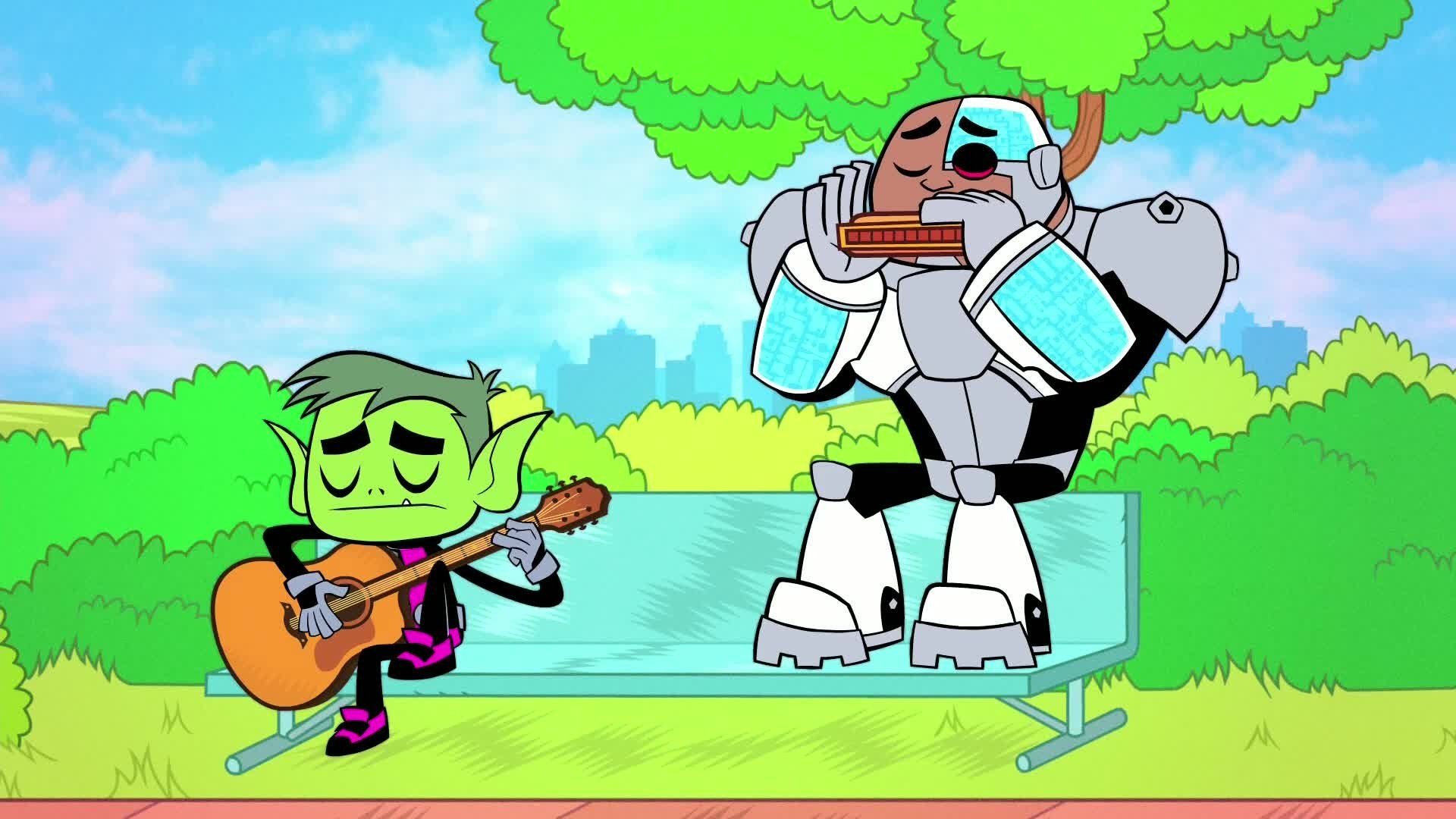 Teen Titans Go! 2013  [S01E28] - Lazy Sunday