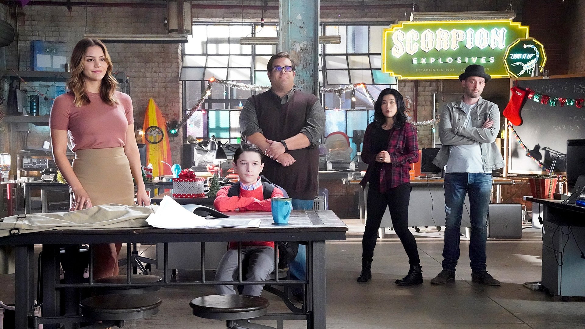 Scorpion 2017  [S04E12] - A Christmas Car-Roll