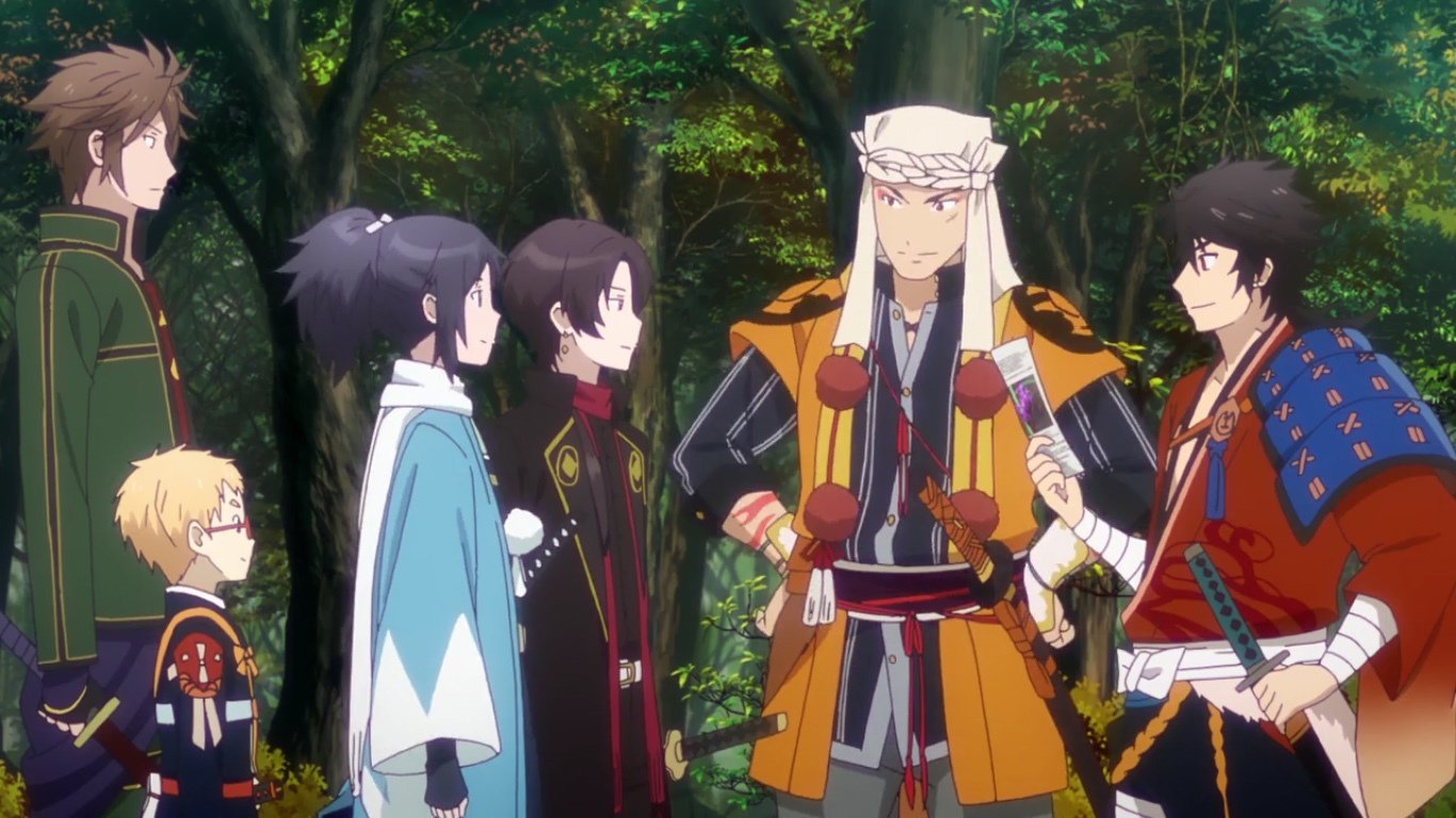 Touken Ranbu: Hanamaru 2016  [S01E06] - June - This citadel is joyous, isn't it?