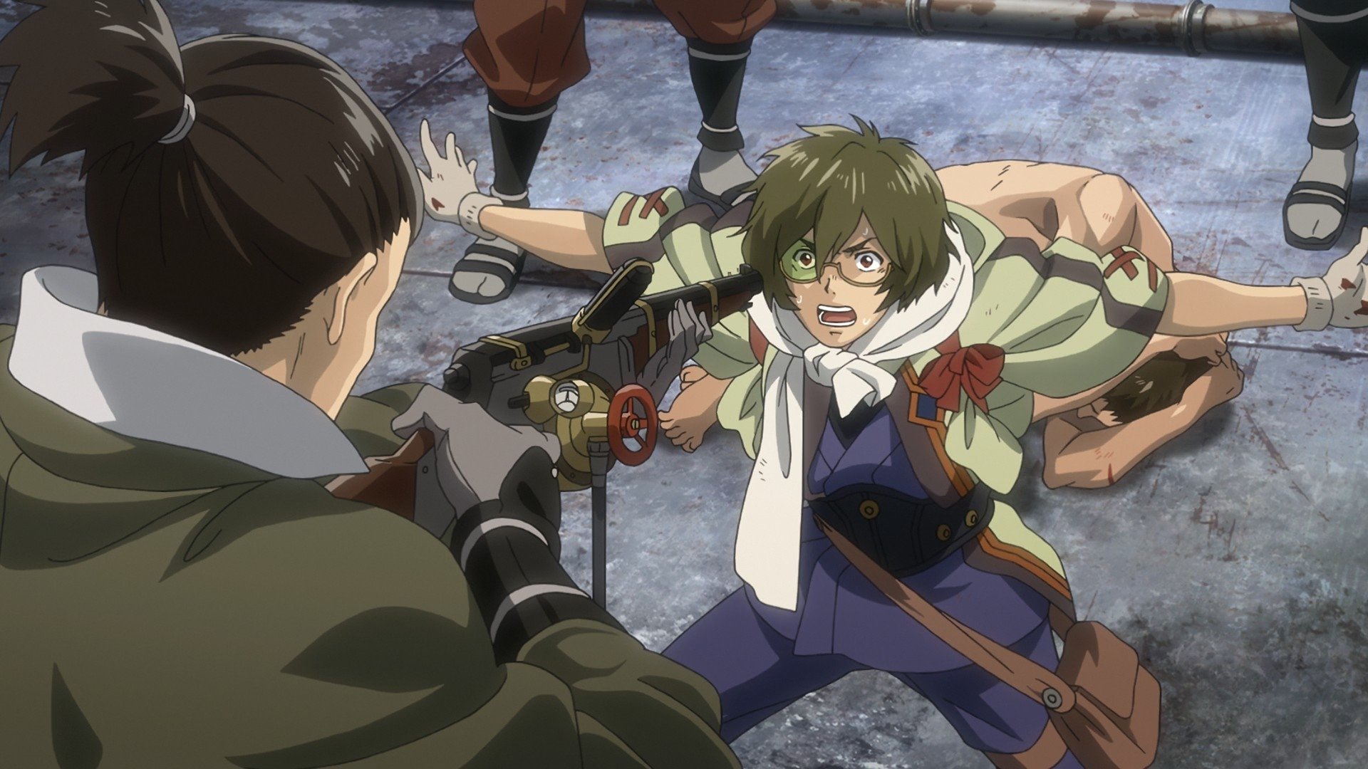 Kabaneri of the Iron Fortress 2016  [S01E01] - Frightened Corpse