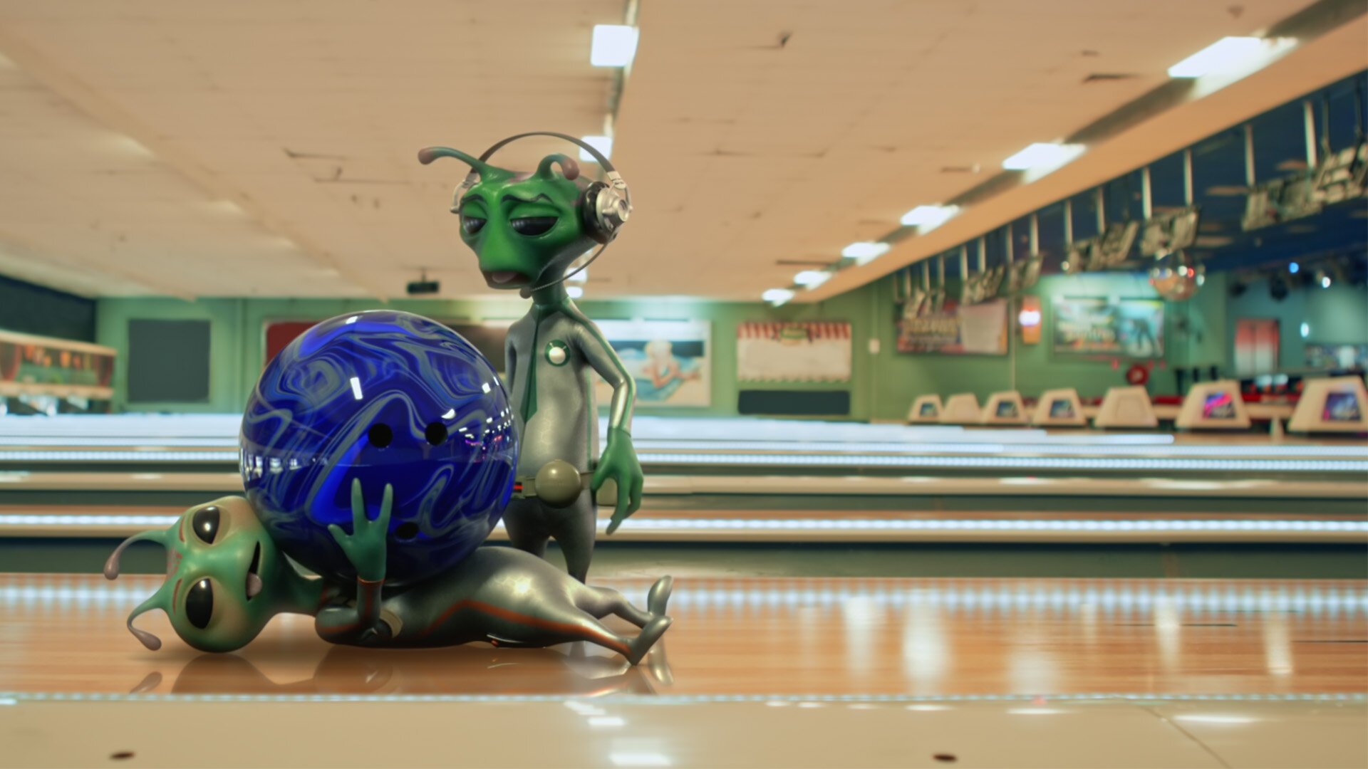 Alien TV 2021  [S02E10] - Music/Bowling/Gardening